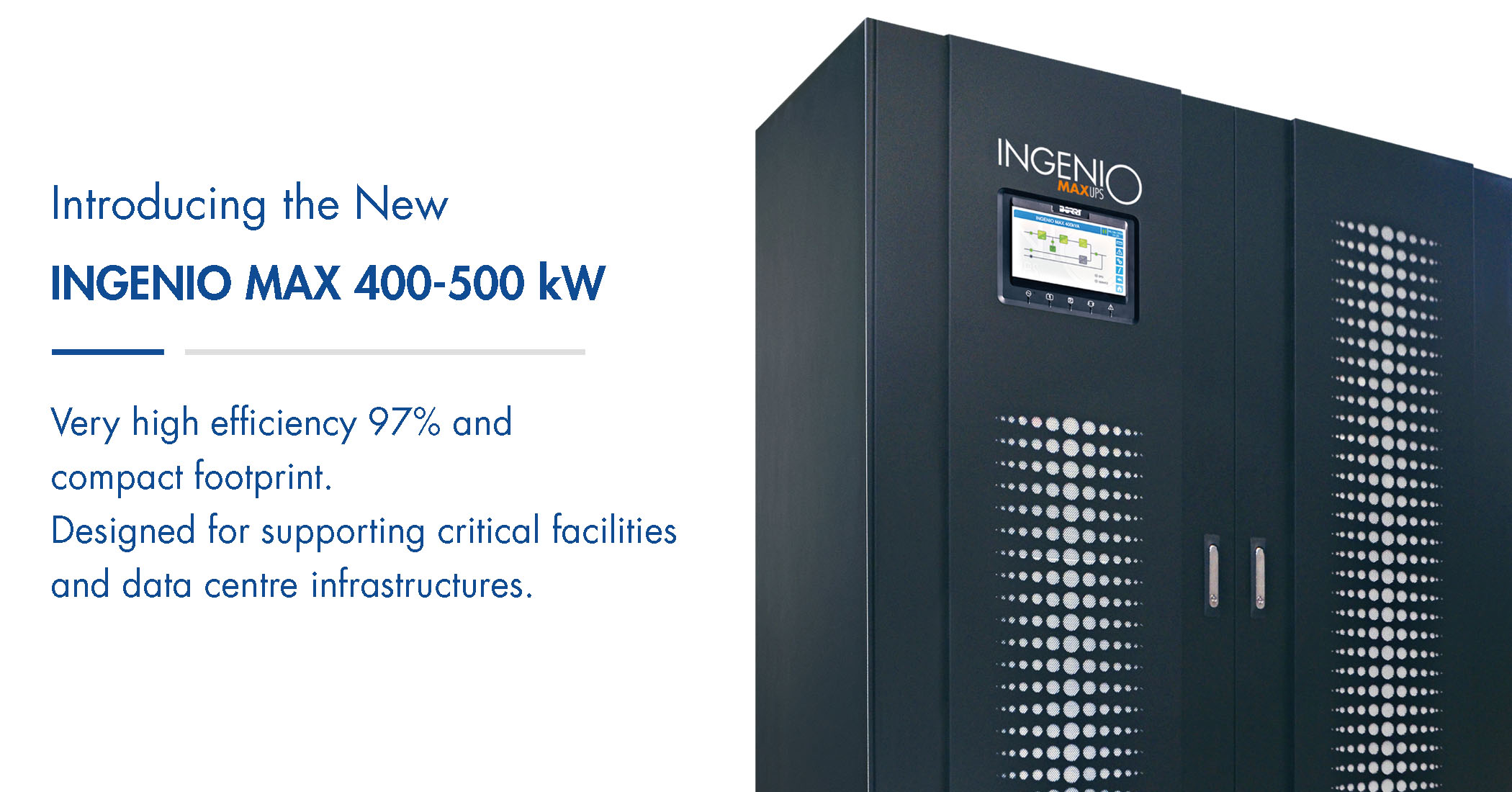 Ingenio MAX 400-500 kW UPS