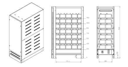 Battery sizing Borri UPS