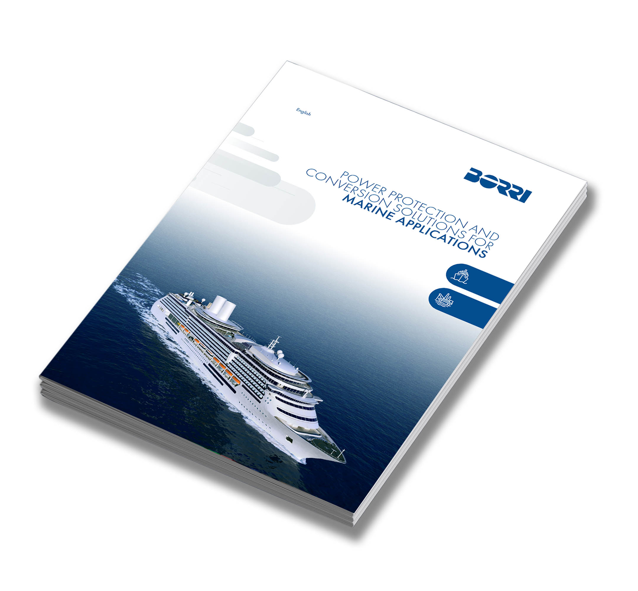 Brochure per applicazioni marine